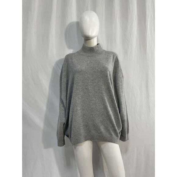 Hatch 'The Estella' Grey Wool Turtleneck Sweater Size 4 - NWT - Picture 2 of 5